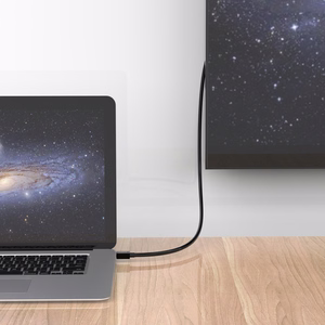 Orico XD-MDTH4 Mini DisplayPort–HDMI, 4K 30 Hz-kaapeli, 3 m – musta