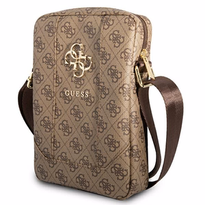 Guess GUTB10G4GFBR 4G Big Metal Logo sleeve for a 10" tablet, brown