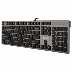 A4Tech KV-300H näppäimistö USB QWERTY musta, harmaa