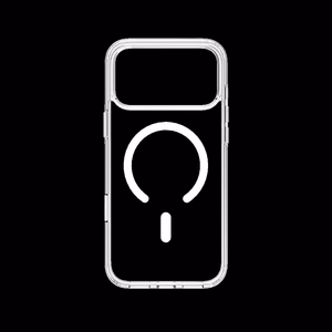 JUST MUST MAGSAFE CRYSTAL I suojakuori iPhone 17 Pro Max läpinäkyvä