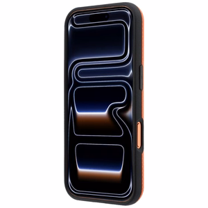 BMW M Quadrille Kevlar Metal Logo MagSafe suojakuori mallille iPhone 17 Pro / 18 Pro – oranssi