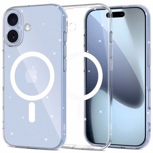 Tech-Protect FlexAir MagSafe Suojakuori iPhone 17:lle - Kirkas Glitter