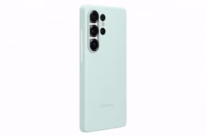 Samsung Silicone Case -suojakuori Samsung Galaxy S25 Ultralle, mintunvihreä