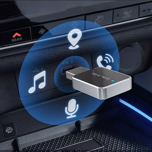 Langaton CarPlay/Android Auto -sovitin Blavec BCP-02 musta