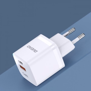 Charger Dudao "A13Pro" White 33W (1xPD / 1xQC3.0)