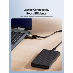 Adapter Essager "HuntC" Black (In: MicroUSB / Out: Type-C )