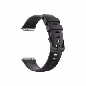Fixed silikonihihna Huawei Band 8/9/10, musta