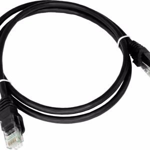 Alantec KKU5CZA1 networking cable Black 0.25 m Cat5e U/UTP (UTP)