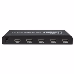 Qoltec 51798 Aktiivinen HDMI-Jakolaite 4x HDMI 4K 3.4Gb/s