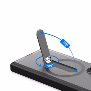 Dux Ducis Kind -suojakuori laitteelle Samsung Galaxy Z Fold 8 Ultra / Z Fold 7, tuella, MagSafe-yhteensopiva – musta