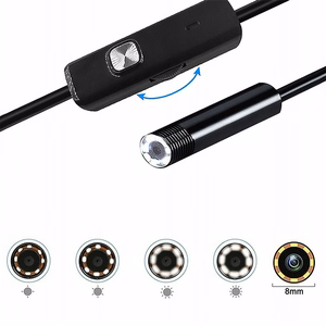 Endoskooppikamera 2m linssi 8/7/5.5mm USB-C/Micro-USB LTC
