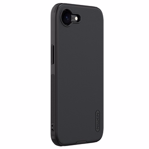 Nillkin Super Frosted Shield Pro Suojakuori iPhone 16e / 17e:lle - Musta