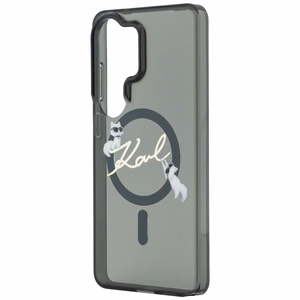 Karl Lagerfeld suojakuori IML KC Script MagSafe Samsung Galaxy S26 Ultra:lle musta