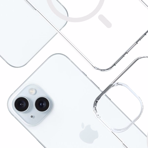 3mk Armor MagCase iPhone 15:lle - Läpinäkyvä