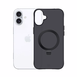 3mk Smoke Case Mag&Stand iPhone 17:lle - Musta