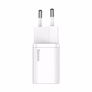 Laturi Baseus Super Si 20W USB-C valkoinen CCSUP-B02