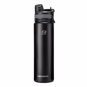 Rockbros 35210029002 lämpöeristetty pyöräjuomapullo 650 ml - musta