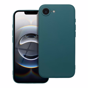 Matt tummanvihreä Suojakuori iPhone 16e (SE 4 2025) / 17e:lle