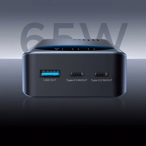 Joyroom 30000mAh 65W tehopankki digitaalisella näytöllä (JR-PBF05) - musta