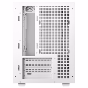 DeepCool CH260 Wood – computer case with wood trim, white