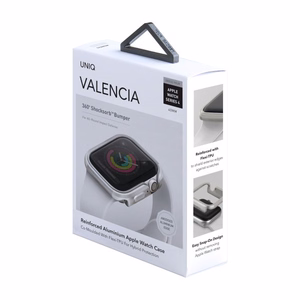 Uniq Valencia kotelo Apple Watch 4 / 5 / 6 / SE 40mm - hopea - hopea