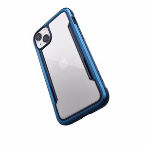Raptic X-Doria Shield Case iPhone 14 panssaroitu suojus sininen