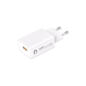 Charger Denmen (DC01) (1xUSB 2.4A) white