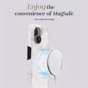 MIO White Roses Magsafe Suojakuori iPhone 13/14/15