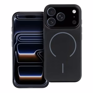 Suojakuori iPhone 17 PRO:lle Make 17 yhteensopiva MagSafen kanssa musta