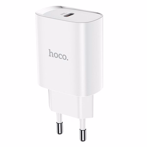 Charger Hoco N14 (1xUSB-C 20W) white