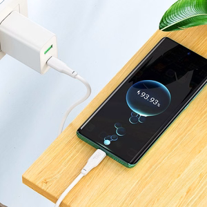 Hoco USB-C - USB-C -kaapeli 3A 100W 2 m X93 valkoinen