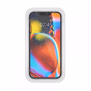 Spigen ALM Glass FC tempered glass for iPhone 13 / 13 Pro / 14 / 16e / 17e - black 2 pcs.