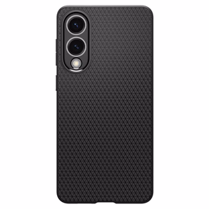 Spigen Liquid Air Suojakuori Samsung Galaxy S25 Edge:lle - musta