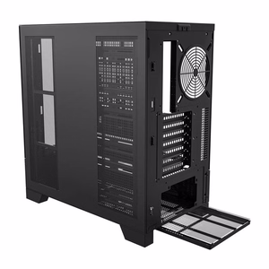Darkflash DY451 tietokonekotelo ilman tuulettimia (musta)