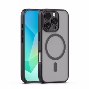 Mag Matt Suojakuori iPhone 16 Pro Max 6,9" musta kameransuoja