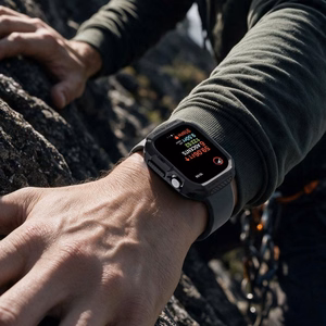 Spigen Rugged Armor  Apple Watch 46 mm kuori, mattamusta