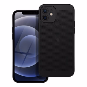 Suojakuori iPhone 12:lle Breezy musta