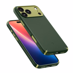 Spigen Nano Pop Hybrid MagSafe Suojakuori iPhone 17 Pro:lle - Vihreä