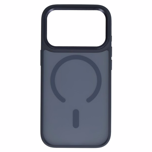 Liavec Cloudy suojakuori metallisella kamerakehyksellä Iphone 17 Pro Max -puhelimelle laivastonsininen (kameran ohjauspainike)