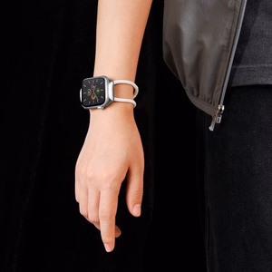 Band Baseus "Lets go" for Apple Watch Series 42 / 44mm White/Pink