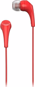 Langalliset kuulokkeet jack mikrofonilla 3,5mm MOTOROLA Ear Buds 2-s punainen