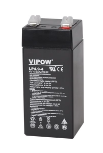 VIPOW 4 V 4.9 Ah gel battery