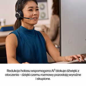 HP Poly Mission 815 USB langallinen kuulokemikrofoni