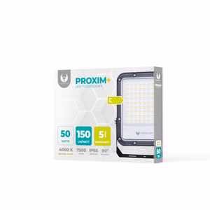 Floodlight LED PROXIM+ 50W 4000K 7500lm 230V IP65 Forever Light 150lm/W 5 years warranty