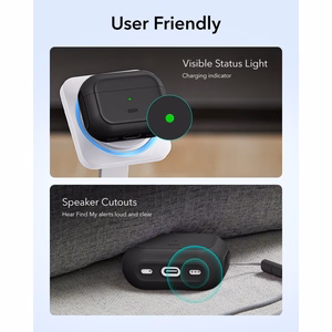 ESR Orbit HaloLock MagSafe case for AirPods Pro 3 - black