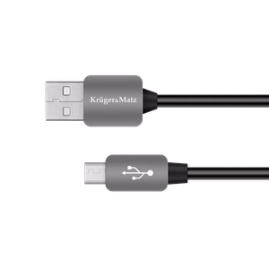 Kruger&Matz USB-urosliitin–micro-USB-urosliitinkaapeli, 1,8 m