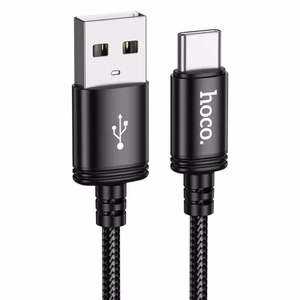 Hoco USB-A - USB-C -kaapeli 3A 3 m X91 musta