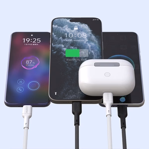 Dudao L9C Max 240W PD USB-C - USB-C 2m Kaapeli - Musta