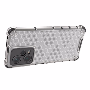 Honeycomb case for Xiaomi Redmi Note 12 Pro+ armored hybrid cover black