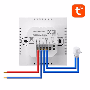 Avatto ZWT100 älytermostaat 3A ZigBee vedenlämmitin TUYA